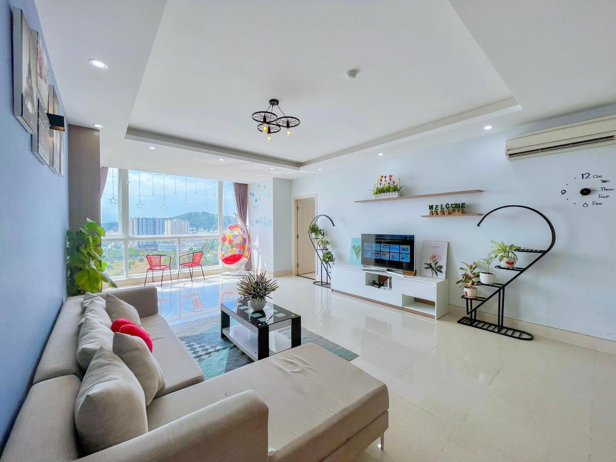 Can Ho Oasky,3 Phong View Dep Nhin Ra Bien,Nui Va Ho Bau Sen Vung Tau Zewnętrze zdjęcie