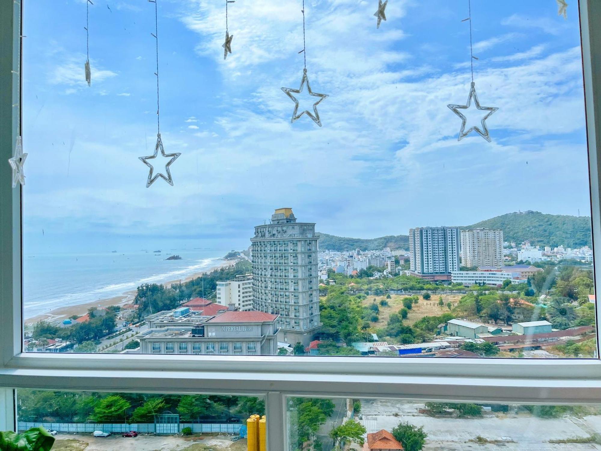 Can Ho Oasky,3 Phong View Dep Nhin Ra Bien,Nui Va Ho Bau Sen Vung Tau Zewnętrze zdjęcie